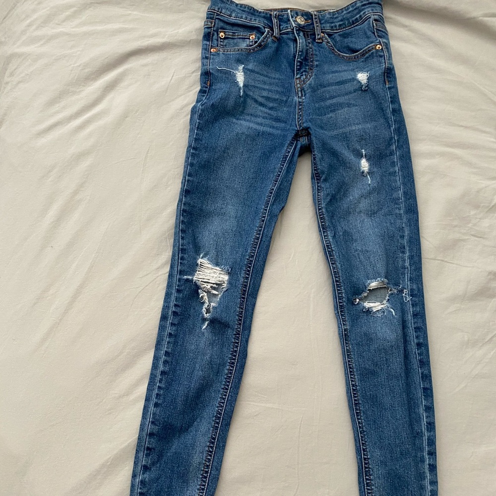 Wild fable blue ripped jeans